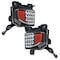 Oracle Lighting Bumper Mount Set Of 2 Clear Bulb Black Housing 1500 Lumens With Plug And Play Wiring Harness 5881-504 - alternate 2